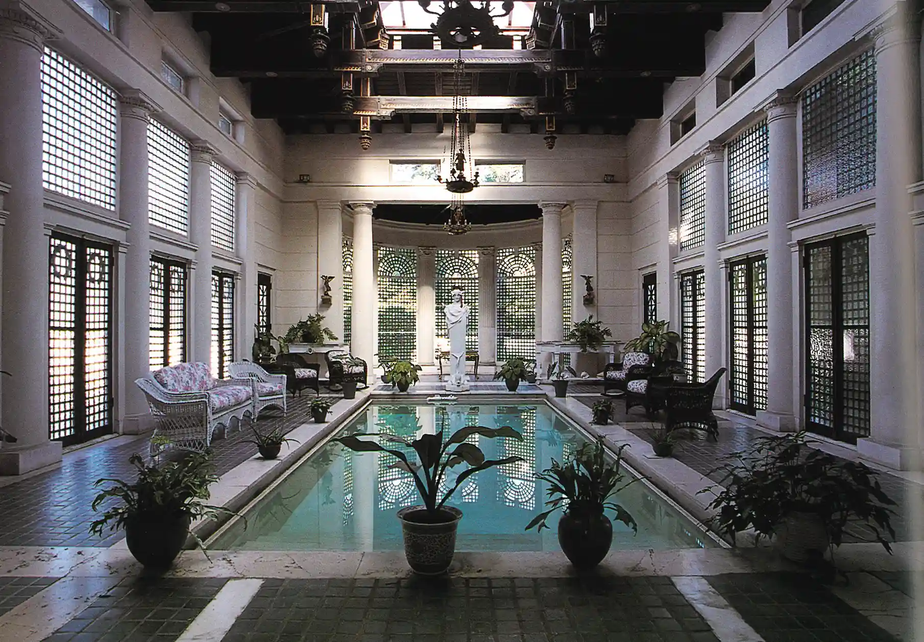 Interior del estudio de arquitectura